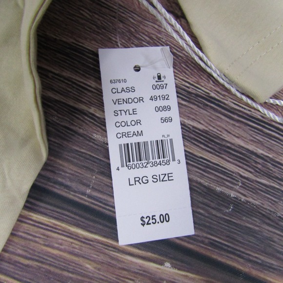 Playboy Pacsun NEW Mens Large Ivory Tee T Shirt Graphic Bunny Spellout - Picture 2 of 6